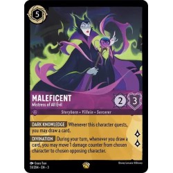 Carta Maleficent - Mistress of All Evil | Disney Lorcana #051/204·EN·3