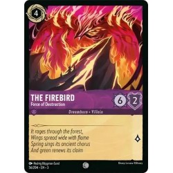 Carta The Firebird - Force of Destruction Disney Lorcana #056/204·EN·3