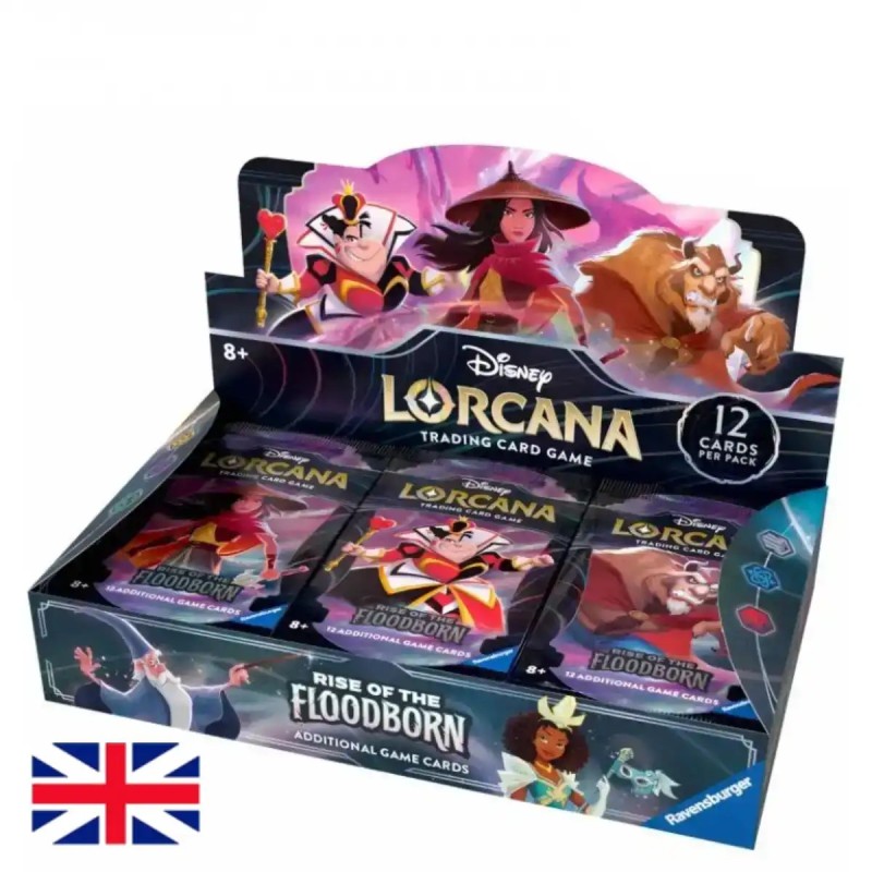 Temporada 2: "Rise of the Floodborn" Caja Completa de 24 Sobres - Disney Lorcana