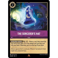 Carta The Sorcerer's Hat | Disney Lorcana #065/204·EN·3