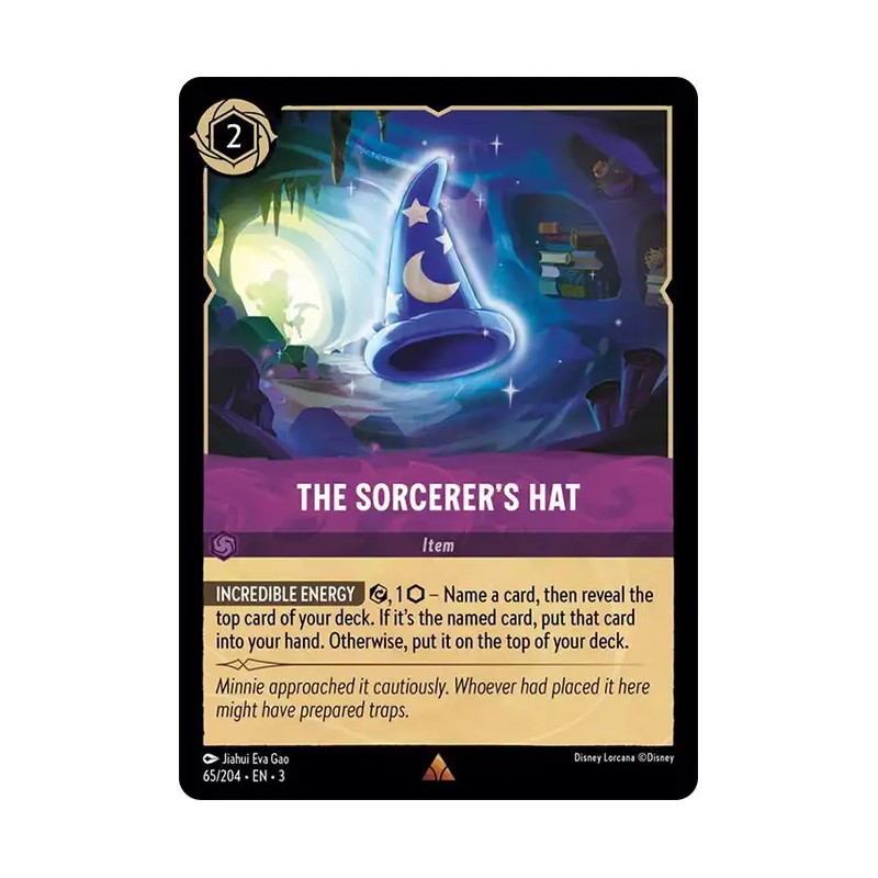 Carta The Sorcerer's Hat | Disney Lorcana #065/204·EN·3