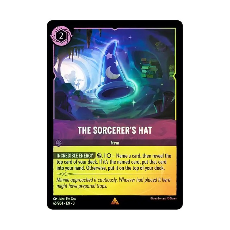 Carta Foil The Sorcerer's Hat | Disney Lorcana #065/204·EN·3