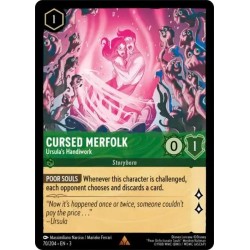 Carta Cursed Merfolk - Ursula's Handiwork Disney Lorcana #070/204·EN·3