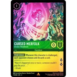 Carta Foil Cursed Merfolk - Ursula's Handiwork | Lorcana #070/204·EN·3