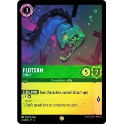 Carta Foil Flotsam - Riffraff | Disney Lorcana #072/204·EN·3