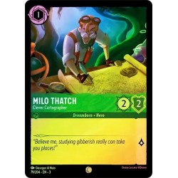 Carta Foil Milo Thatch - Clever Cartographer | Lorcana #079/204·EN·3