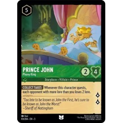 Carta Prince John - Phony King | Disney Lorcana #083/204·EN·3