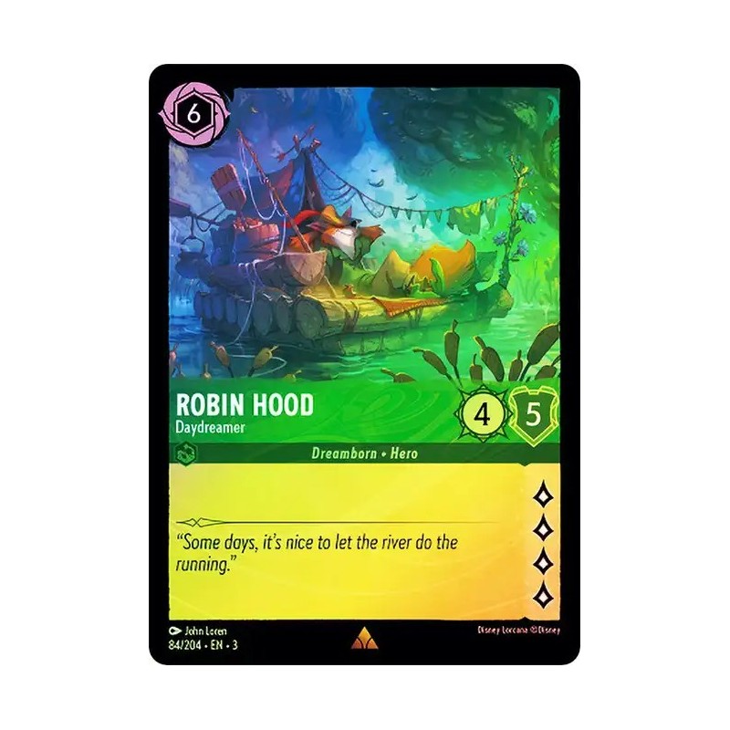 Carta Foil Robin Hood - Daydreamer | Disney Lorcana #084/204·EN·3