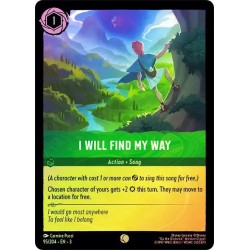 Carta Foil I Will Find My Way | Disney Lorcana #095/204·EN·3