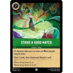 Carta Strike a Good Match | Disney Lorcana #096/204·EN·3