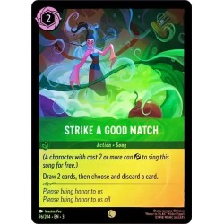 Carta Foil Strike a Good Match | Disney Lorcana #096/204·EN·3