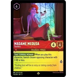 Carta Foil Madame Medusa - The Boss | Disney Lorcana #112/204·EN·3