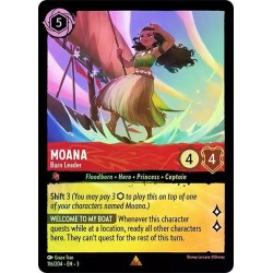 Carta Foil Moana - Born Leader | Disney Lorcana #116/204·EN·3