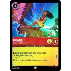 Carta Foil Moana - Undeterred Voyager | Disney Lorcana #117/204·EN·3