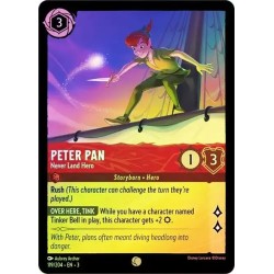 Carta Foil Peter Pan - Never Land Hero | Disney Lorcana #119/204·EN·3