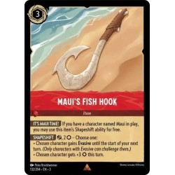 Carta Maui's Fish Hook | Disney Lorcana #132/204·EN·3