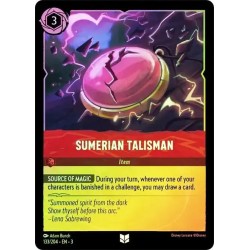 Carta Foil Sumerian Talisman | Disney Lorcana #133/204·EN·3