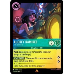 Carta Foil Audrey Ramirez - The Engineer Disney Lorcana #137/204·EN·3