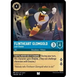 Carta Flintheart Glomgold - Lone Cheater Disney Lorcana #140/204·EN·3