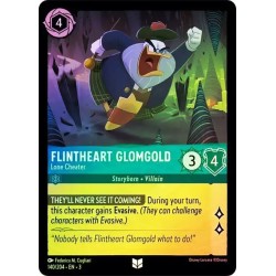 Carta Foil Flintheart Glomgold - Lone Cheater | Lorcana #140/204·EN·3