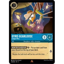 Carta Gyro Gearloose - Gadget Whiz | Disney Lorcana #144/204·EN·3