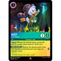 Carta Foil Huey - Savvy Nephew | Disney Lorcana #145/204·EN·3