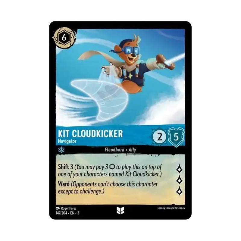 Carta Kit Cloudkicker - Navigator | Disney Lorcana #147/204·EN·3