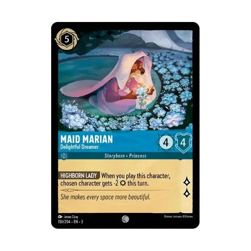 Carta Maid Marian - Delightful Dreamer | Disney Lorcana #150/204·EN·3