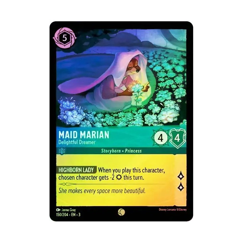 Carta Foil Maid Marian - Delightful Dreamer | Lorcana #150/204·EN·3