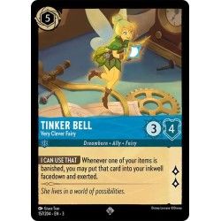 Carta Tinker Bell - Very Clever Fairy | Disney Lorcana #157/204·EN·3