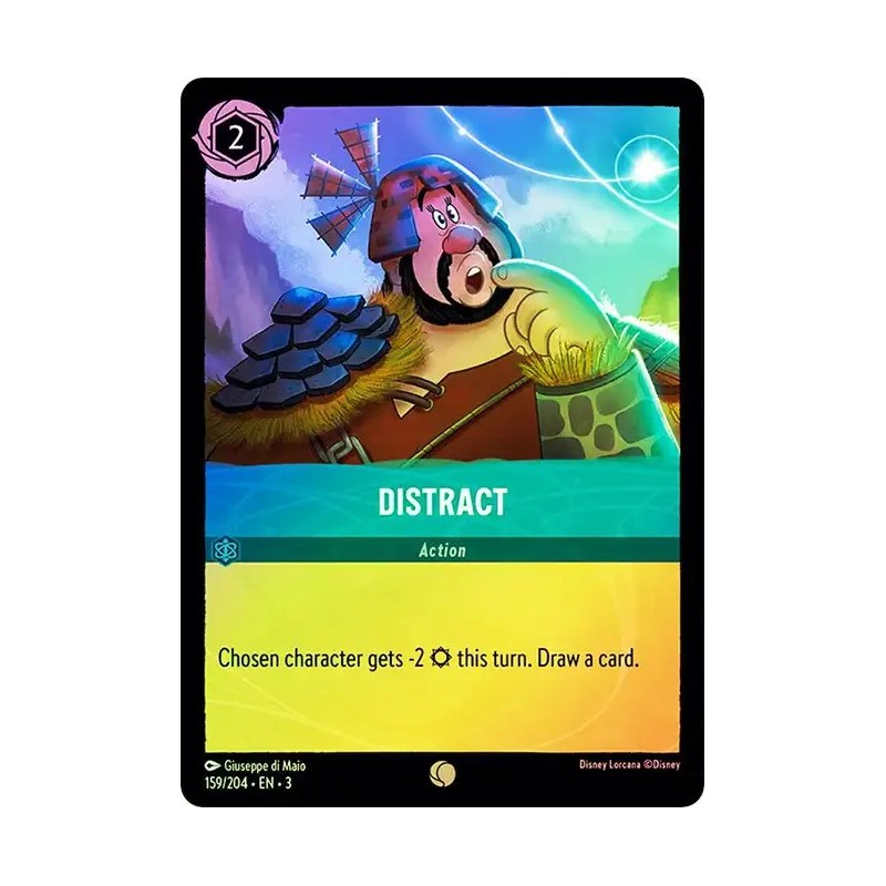 Carta Foil Distract | Disney Lorcana #159/204·EN·3