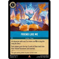 Carta Friend Like Me | Disney Lorcana #160/204·EN·3