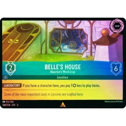 Carta Foil Belle's House - Maurice's Workshop | Lorcana #168/204·EN·3