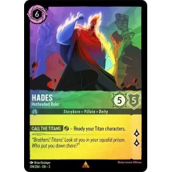 Carta Foil Hades - Hotheaded Ruler | Disney Lorcana #174/204·EN·3