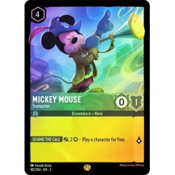 Carta Foil Mickey Mouse - Trumpeter | Disney Lorcana #182/204·EN·3