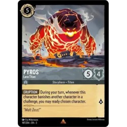 Carta Pyros - Lava Titan | Disney Lorcana #187/204·EN·3