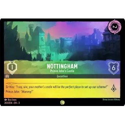 Carta Foil Nottingham - Prince John's Castle | Lorcana #203/204·EN·3