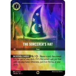 Carta The Sorcerer's Hat | Disney Lorcana #210/204·EN·3