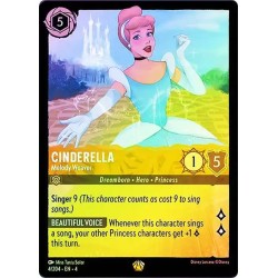 Carta Foil Cinderella - Melody Weaver | Disney Lorcana #004/204·EN·4