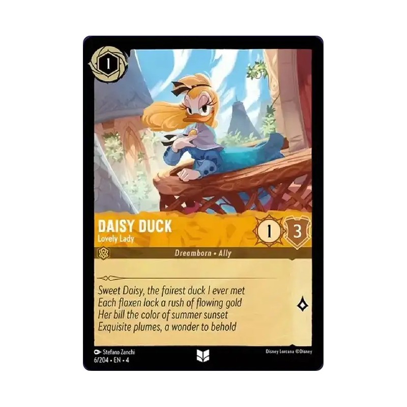 Carta Daisy Duck - Lovely Lady | Disney Lorcana #006/204·EN·4