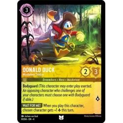 Carta Foil Donald Duck - Musketeer Soldier Disney Lorcana 008/204·EN·4