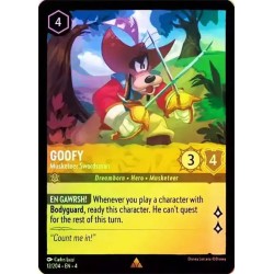 Carta Foil Goofy - Musketeer Swordsman | Disney Lorcana #012/204·EN·4