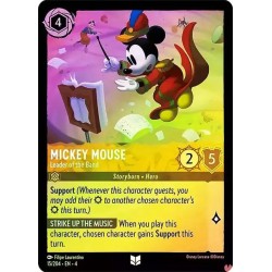 Carta Foil Mickey Mouse - Leader of the Band |  Lorcana #015/204·EN·4