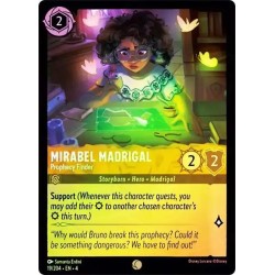 Carta Foil Mirabel Madrigal - Prophecy Finder | Lorcana #019/204·EN·4