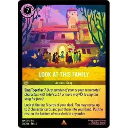 Carta Foil Look at this Family | Disney Lorcana #028/204·EN·4