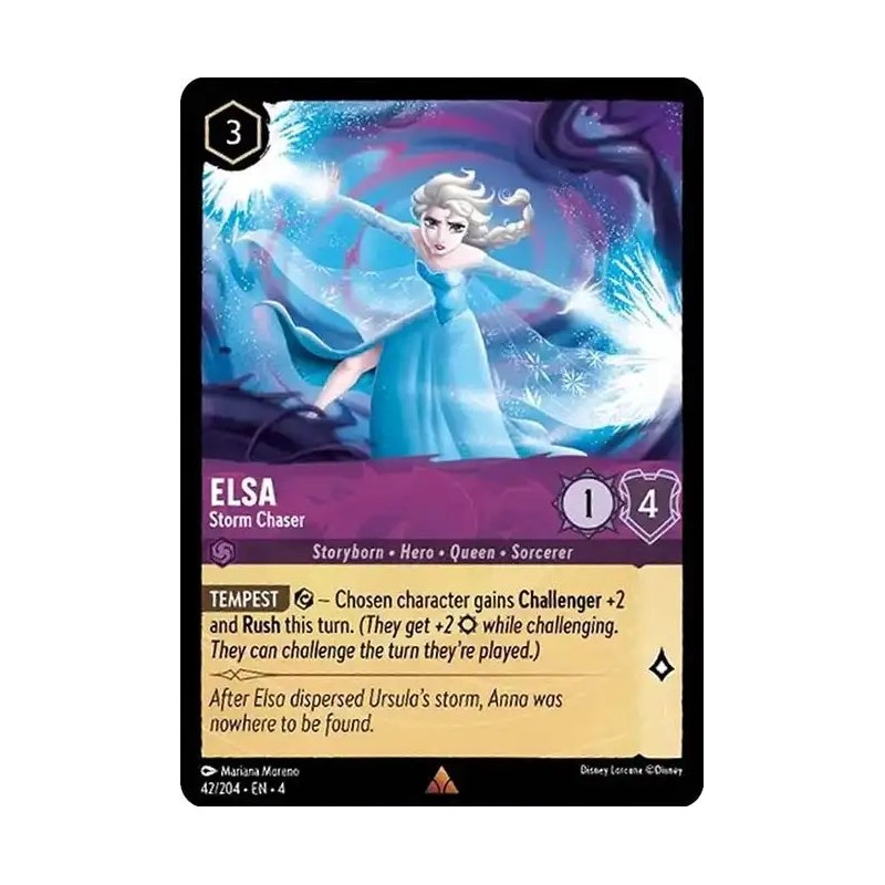 Carta Elsa - Storm Chaser | Disney Lorcana #042/204·EN·4