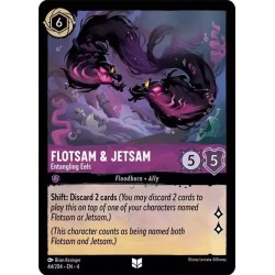 Carta Flotsam & Jetsam - Entangling Eels Disney Lorcana #044/204·EN·4