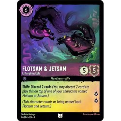 Carta Foil Flotsam & Jetsam - Entangling Eels | Lorcana #044/204·EN·4