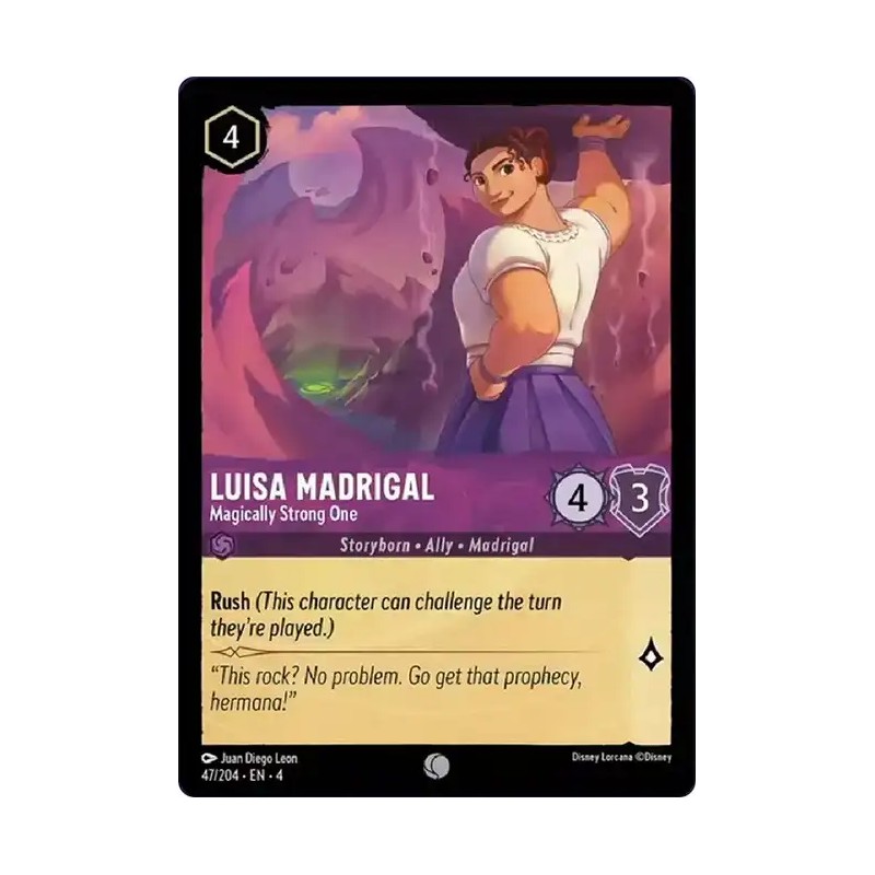 Carta Luisa Madrigal - Magically Strong One | Lorcana #047/204·EN·4