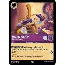 Carta Magic Broom - Illuminary Keeper | Disney Lorcana #048/204·EN·4